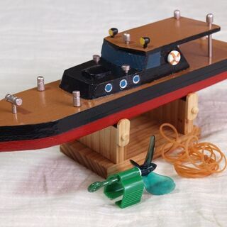 木製船模型　⑦