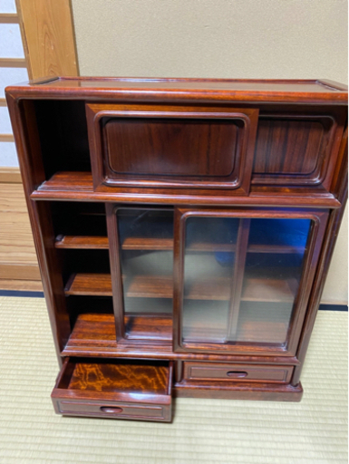 水屋　コレクションボックス　骨董品