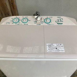 AQUA アクア 二層式洗濯機 2018年