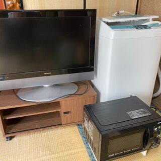 格安_中古家電4点＋家具2点セット 送料無料！ ☆埼玉県