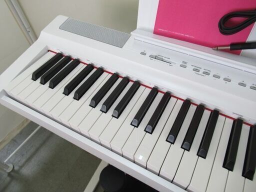 JKN3007/電子ピアノ/電子キーボード/ホワイト/73鍵盤/スタンド付き
