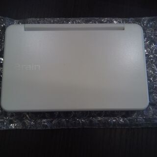 展示未使用品　メーカー保証残10ヶ月　シャープ　電子辞書　SHARP PW-SA5-W