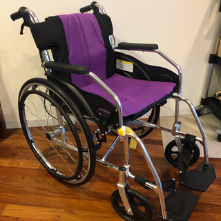 【ネット決済】車椅子　軽量　アルミ　自走式　家庭内のみ使用