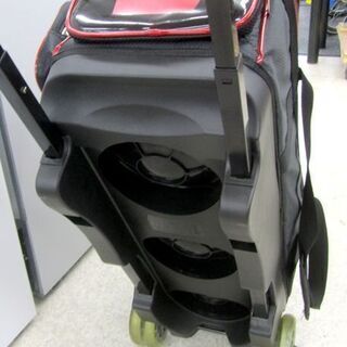ボウリング 3個用 キャリ―バッグ Brunswick 黒 トリプルローラーバッグ/キャリーケース 札幌市北区屯田