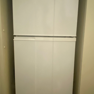 【ネット決済】冷蔵庫　haier 2ドア式冷蔵庫　左開き