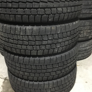 195/65R15 ダンロップ スタッドレスタイヤ 4本セット タイヤ、ホイール