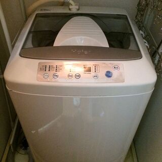 【ネット決済】✨ハイアール洗濯機✨使用期間2年程度✨値段交渉可❗...
