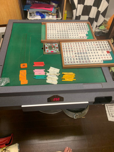 全自動麻雀卓 雀豪ドーム 点数表示