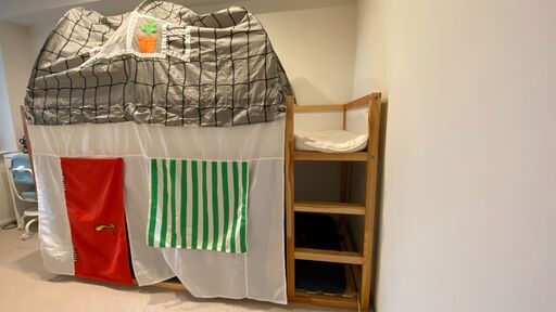 1段・2段 可変 ベッド 子供ベッド IKEA KURA  イケア キューラ