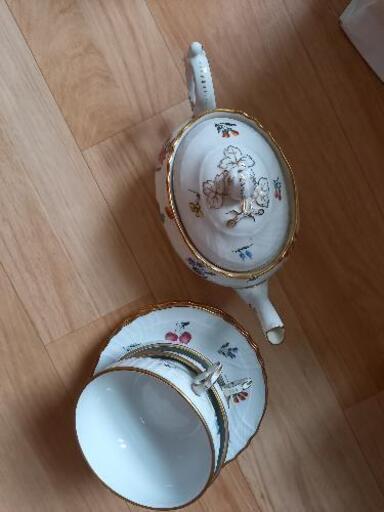 (美品)richard ginori　ティーポットカップ×3セット