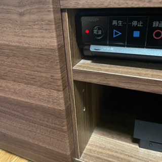 テレビ本体、レコーダー、テレビ台セット