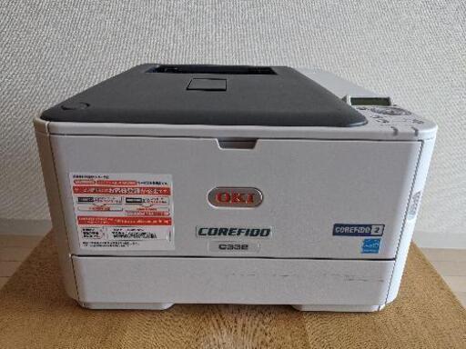 値下げ OKI C332 LEDプリンター【5年保証／消耗品かなり残ってます】