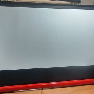 【ネット決済】プロジェクタースクリーン　100インチ　床置きタイプ