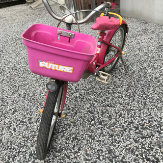 【再値下げ】18インチ　あさひサイクル子ども自転車補助輪付き