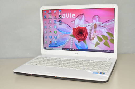 中古ノートパソコン Windows10+office 大容量HDD750GB NEC LS550/A core i5/4GB/15.6インチ/DVDマルチ/HDMI/無線/テンキー/便利なソフト