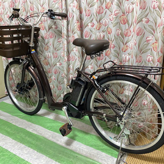 【ネット決済・配送可】値引き ほぼ新品24ｲﾝﾁ 電動自転車 ブ...