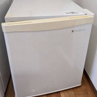 【ネット決済・配送可】1ドア42L冷蔵庫 HR-A42JW 直冷...