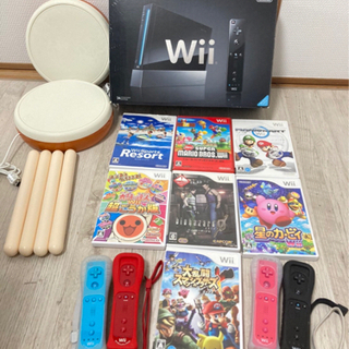 wii本体&カセット ！
