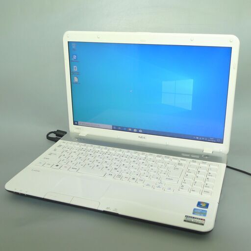 ノートパソコン Windows10 中古良品 15.6型ワイド NEC PC-LS550ES6W ...