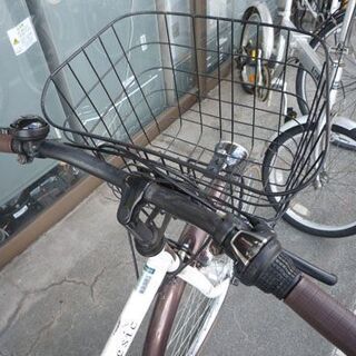 27インチ 自転車 ママチャリ  鍵 カゴ ライト  RUNESIC 白 札幌市手稲区 27インチ 自転車 ママチャリ 鍵 カゴ ライト RUNESIC 白 札幌市手稲区