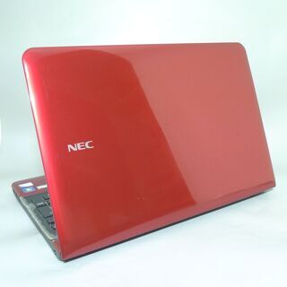 新品高速SSD レッド 中古美品 ノートパソコン 15型ワイド NEC PC