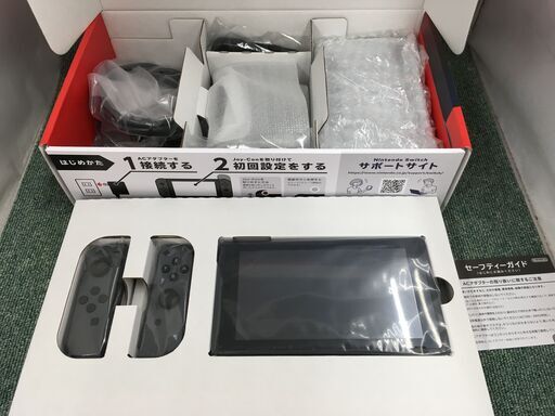 任天堂　HAD-S-KABAA　switch　スイッチ　未使用　開封済み　グレー