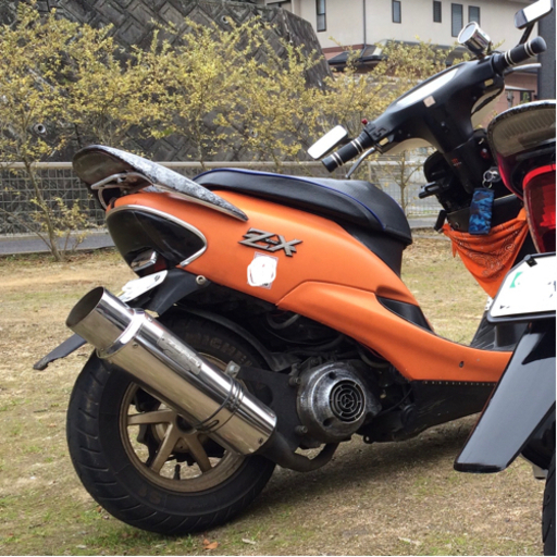 ライブディオzx 初期型 ロンホイ フルカスタム