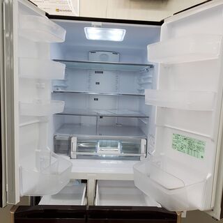 HITACHI 日立 6ドア冷蔵庫 R-XG5100G 2017年製 505L【トレファク上福岡】