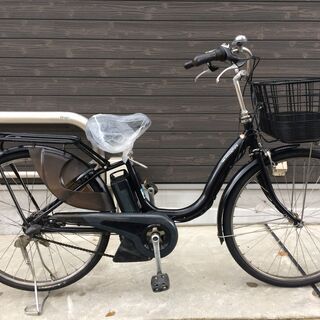 地域限定送料無料パスナチュラ新基準8,9AH黒神戸市電動自転車