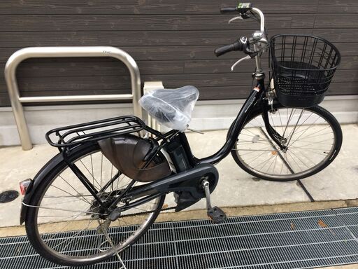 地域限定送料無料 アシスタ 子供乗せ 12,3AH 茶 神戸市 電動自転車