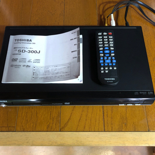 TOSHIBA 東芝　DVDプレーヤー　SD-310J