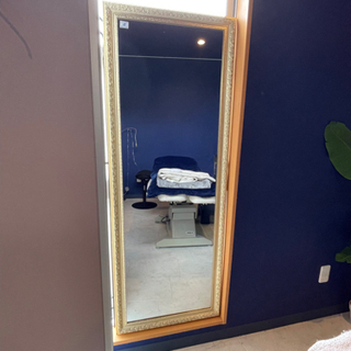 お値引き可能　ゴールド姿見　日本製