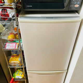【受け渡し方決定】パナソニック　冷蔵庫　138L NRｰB142w