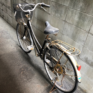 26インチギ付き自転車　お譲りします