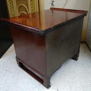 李朝家具　アンティークキャビネット　未使用品　57×40×57