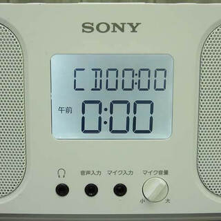 sa0747 ソニー CDラジオカセットレコーダー CFD-S401 ホワイト SONY