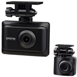 未使用★コムテック★ドライブレコーダー★ZDR-016 前後2カメラ★GPS搭載 Full HD 200万画