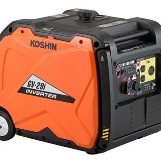KOSHIN インバーター発電機 GV-16i 中古品 ☆工進(KOSHIN