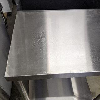 中古厨房 ステンレス キャスター付作業台 調理台 厨房機器  業務用