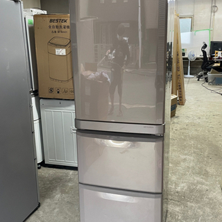 MITSUBISHIノンフロン3ドア冷凍冷蔵庫MR-CU37M-C