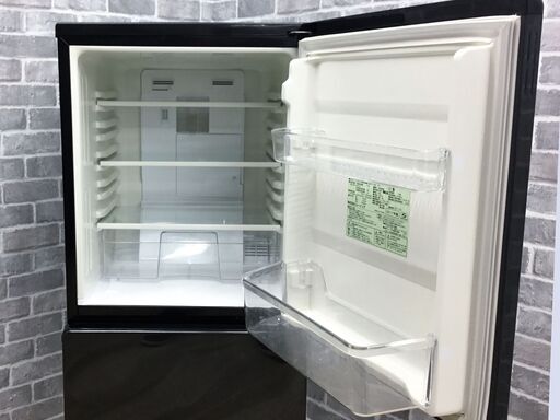 【ハッピー西葛西店】冷蔵庫　2ドア　110L　右開き　ユーイング　2017年式　ID:60085