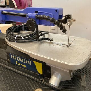 HITACHI 卓上糸のこ盤（引き取り限定）