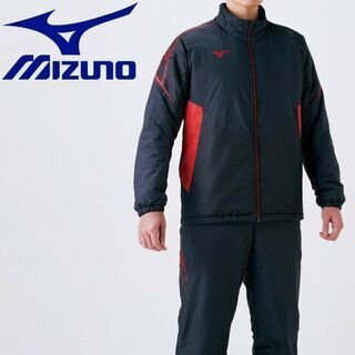 【ネット決済・配送可】MIZUNO　トレーニングウェア　ジャケッ...