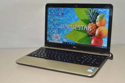中古ノートパソコン Windows10+office 大容量HDD750GB NEC LS150/H Pentium-B970/4GB/USB3.0/WEBカメラ/HDMI/無線/テンキー/便利なソフト