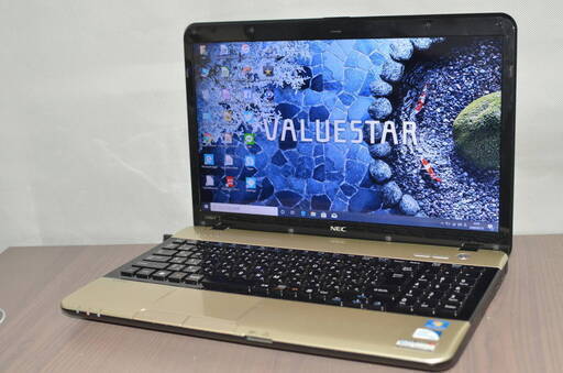 中古ノートパソコン Windows10+office NEC LS150/F  Pentium B950/大容量HDD750GB/4GB/HDMI/15.6インチ/無線/DVDマルチ/便利なソフト多数