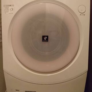美品 シャープ ドラム式洗濯機 ES-V520-PL