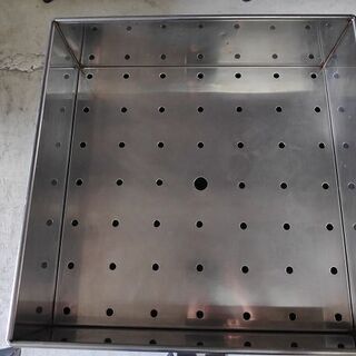 業務用　２段角蒸し器『良品中古』440Ｘ440【リサイクルショップサルフ】