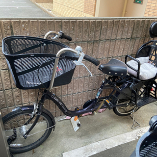 【ネット決済】子供乗せ自転車　ママチャリ20インチ　変速機付き