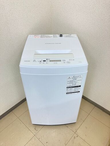 【良品】【地域限定送料無料】洗濯機 東芝 4.5kg 2017年製 ASB091404