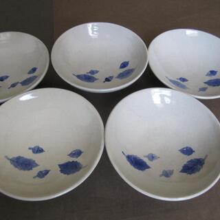 手作り陶器 皿 鉢 5枚セット 工房「尚」渡辺尚義  未使用